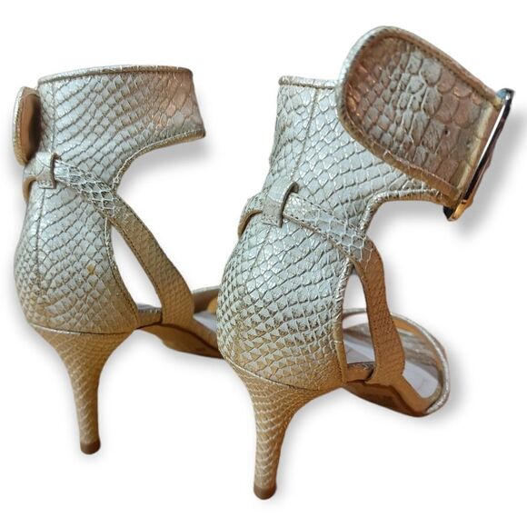 Alfani Casedy Creamy Gold Sandals Size 6 - Picture 9 of 12